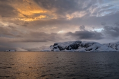 43. Sunset in the Antarctic