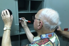 17. Dad was asked to sign the safe where he worked