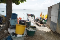 41. Fishing shack, Marie Gallant