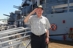 7. Dad on the USS Iowa