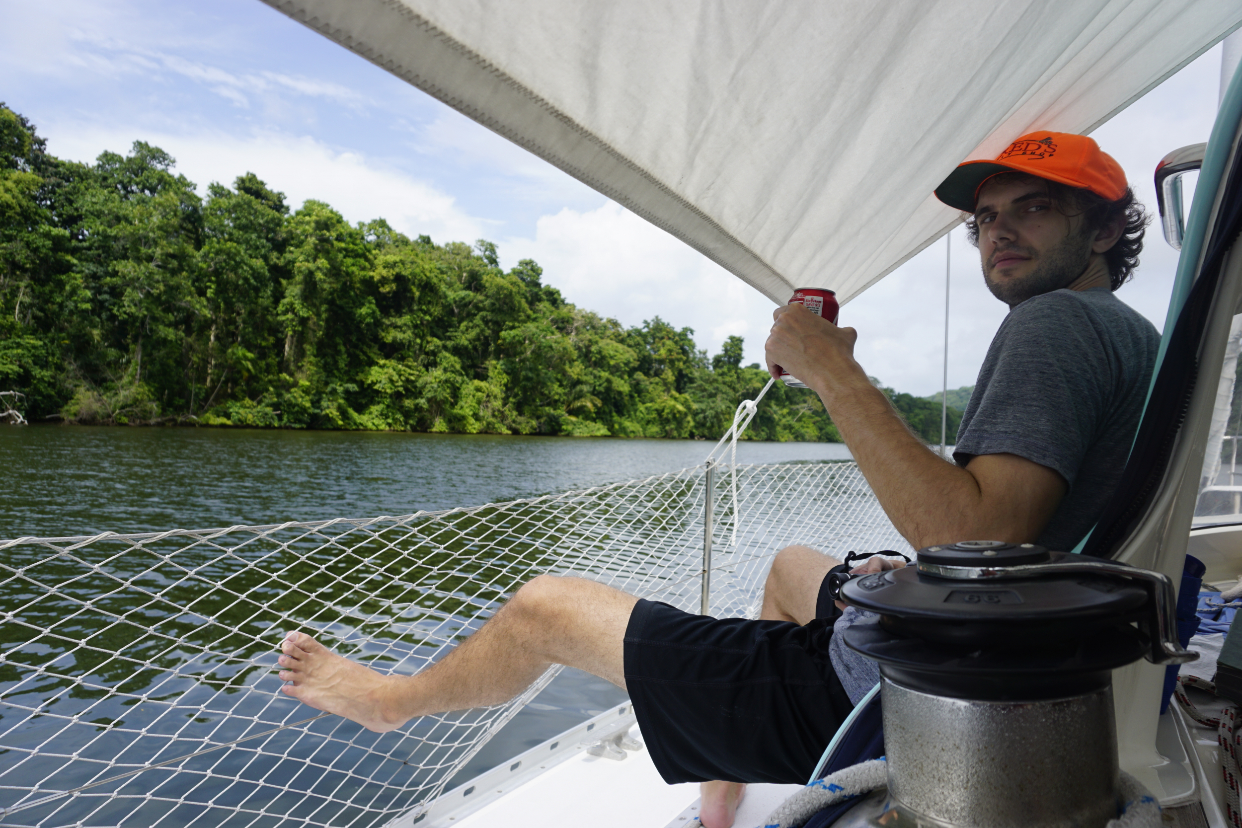25. Cruising up the Chagres River