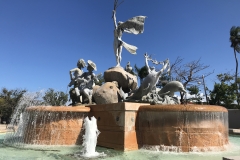 17. Fountain along the Paseo de la Princesa