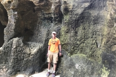 27. Petroglyphs in Indio Caves