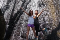 51. Waterfalls at El Yunque, Chloe and Kelsey