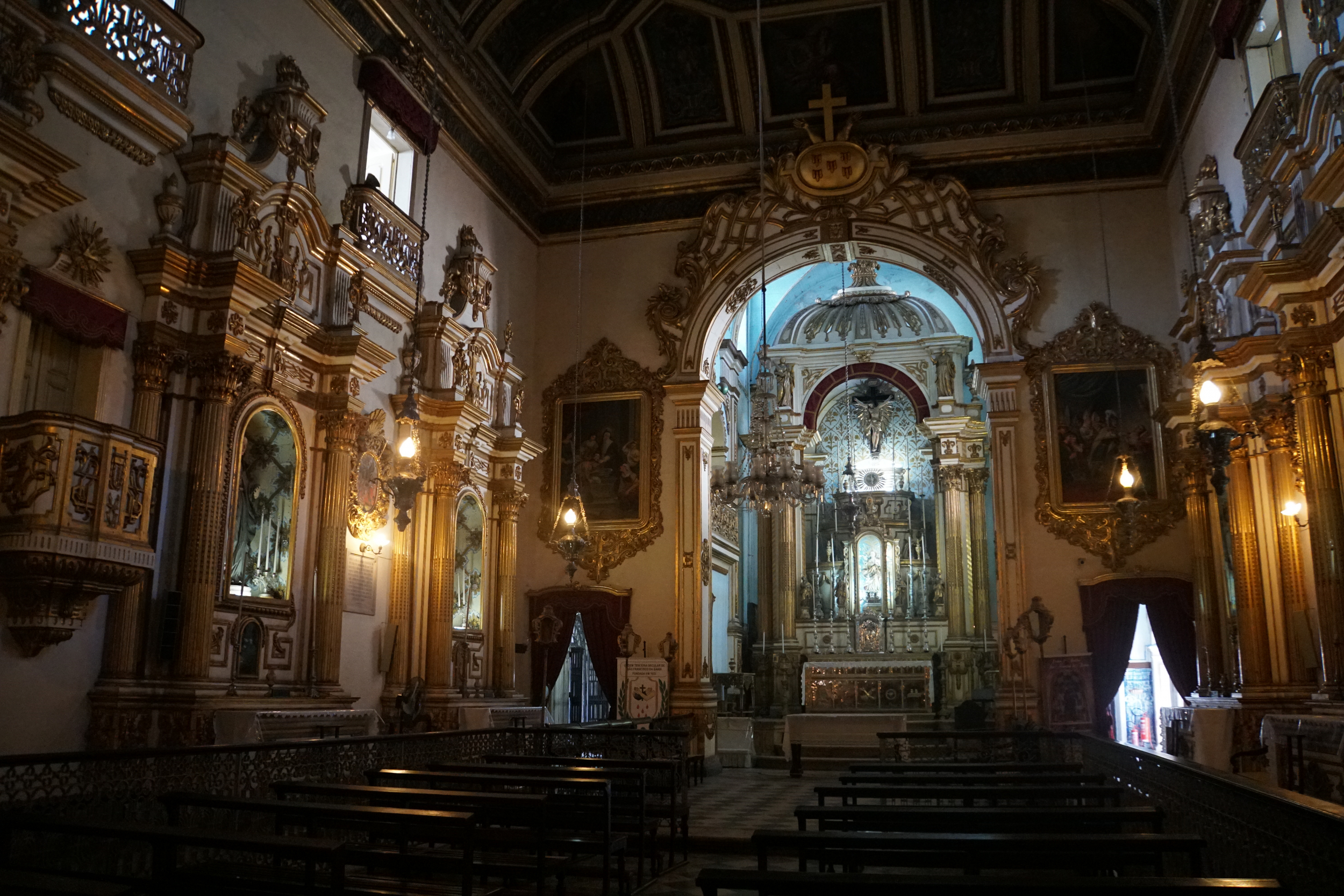 26. Ornate interior of church