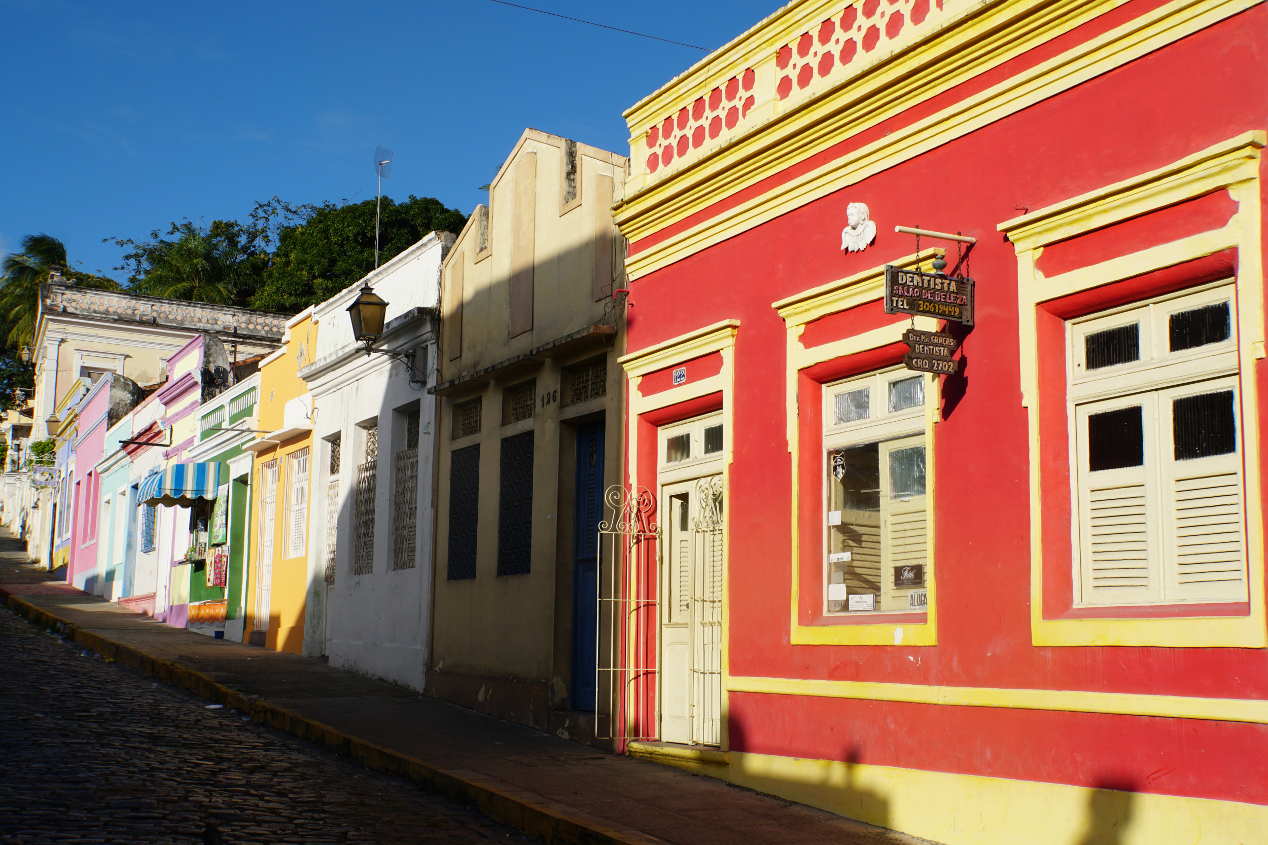 6. Colorful streets in Olinda