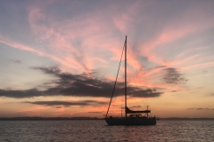 35. Pazzo at sunset off of Itaparica