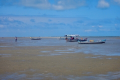 9. Boats out to harvest at Sand Island