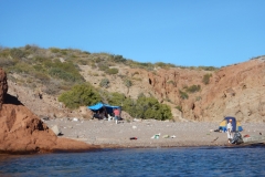 17. Fishing camp at Pulpito
