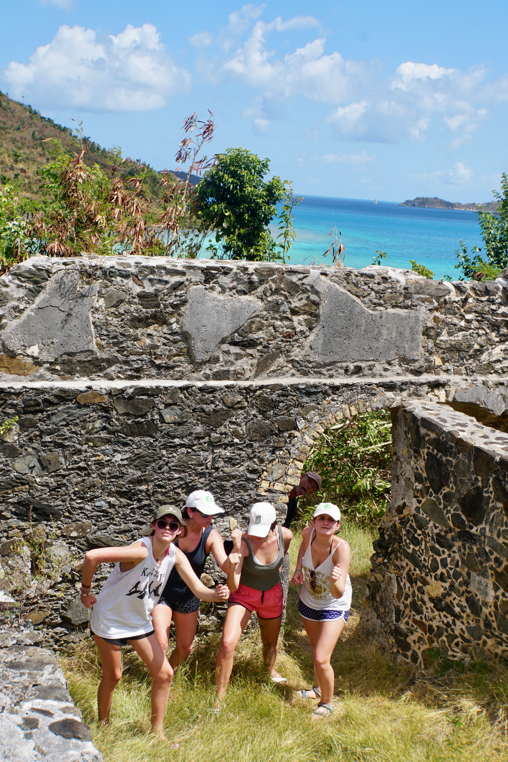 15. Annaberg school ruins..photobomb by Willy