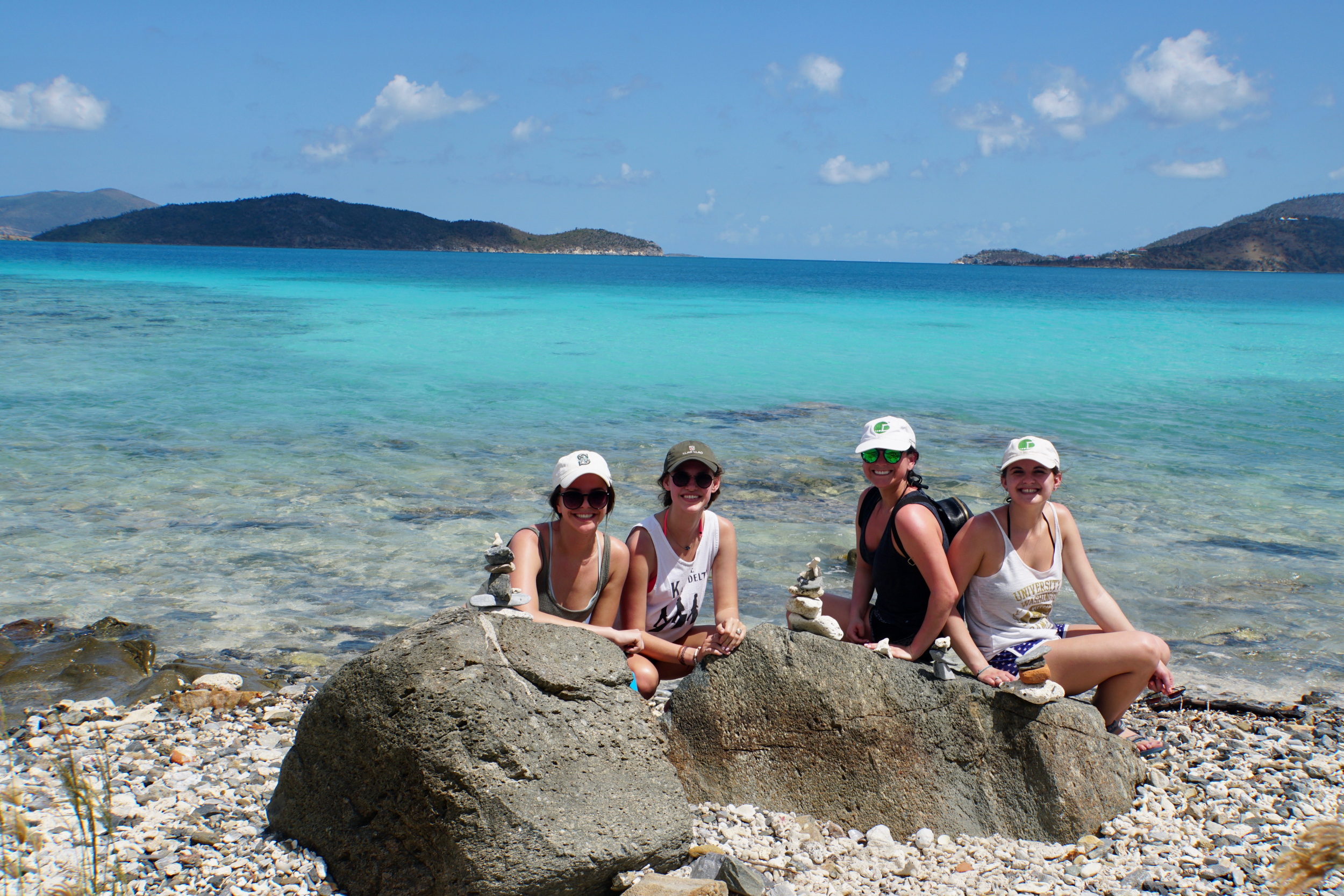 17. The girls at Watermelon Bay