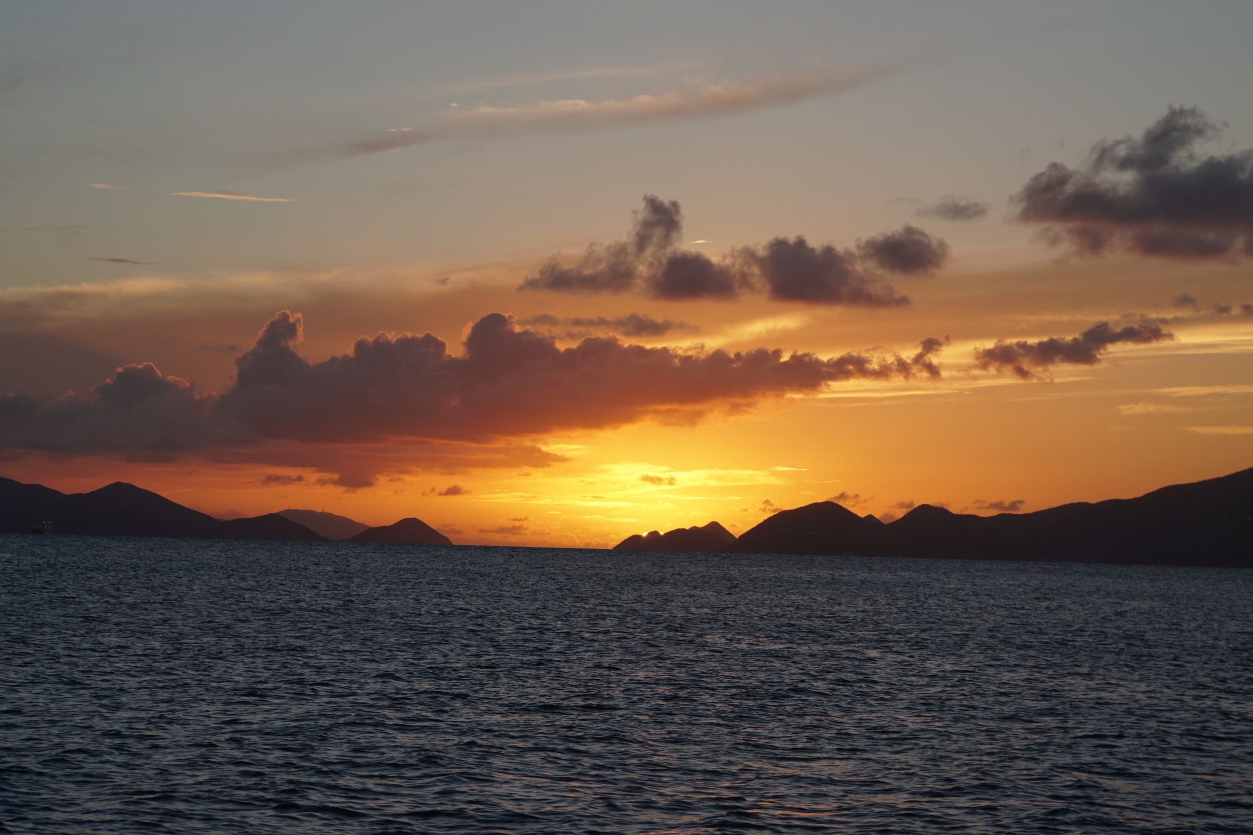 67. Sunset on our time in the Virgin Islands