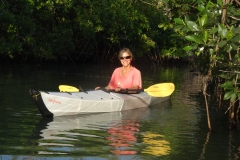 37. Taking turns paddling