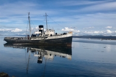 17. Wreck in Ushuaia harbor